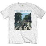 Beatles (The): Abbey Road & Logo White (T-Shirt Bambino 9-10 Anni)