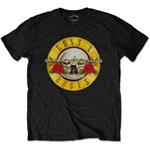 T-Shirt Bambino 5-6 Anni Guns N' Roses: Classic Logo Black