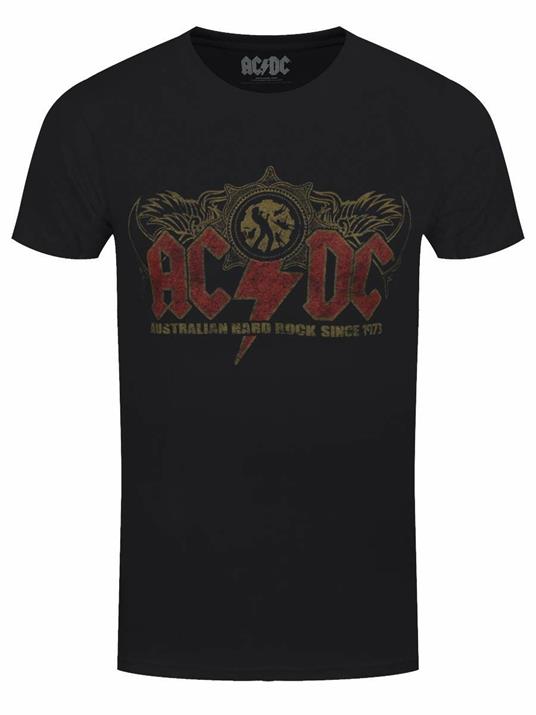 T-Shirt Unisex Tg. L. Ac/Dc: Oz Rock