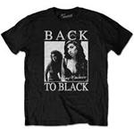 T-Shirt Unisex Tg. M Amy Winehouse. Back To Black