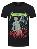 Metallica - And Justice For All (T-Shirt Unisex Tg. M)