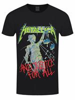 Metallica - And Justice For All (T-Shirt Unisex Tg. L)