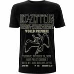 T-Shirt Unisex Tg. M. Led Zeppelin: Tsrts World Premier