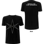 Bring Me The Horizon: Barbed Wire (Back Print) (T-Shirt Unisex Tg. S)