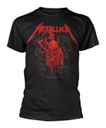 Metallica - Metallica Unisex T-Shirt: Skull Screaming Red 72 Seasons (Back Print) (Large)