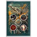 Lamb Of God: Rock Off - Omens (Button Badge Pack / Spille)