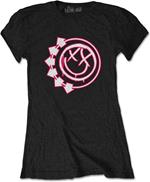 Blink-182: Six Arrow Smiley (T-Shirt Donna Tg. M)