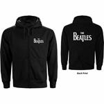 Felpa Con Cappuccio Donna Tg. 2XL. Beatles. Drop T Logo