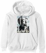 Tupac: La Skyline (Felpa Con Cappuccio Unisex Tg. XL)