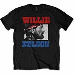 Willie Nelson: Stare (T-Shirt Unisex Tg. S)