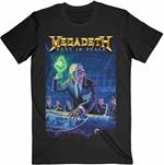 Megadeth: Rust In Peace 30Th Anniversary (Back Print) (T-Shirt Unisex Tg. L)