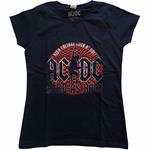 Ac/Dc: Hard As Rock (T-Shirt Donna Tg. XS)