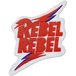 David Bowie: Rebel Rebel Standard Patch (Toppa)