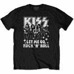 Kiss: Let Me Go (T-Shirt Unisex Tg. L)