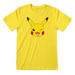 T-Shirt Unisex Tg. 2XL. Pokemon: Pikachu Face