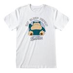 T-Shirt Unisex Tg. S. Pokemon: Snorlax Eat Sleep Repeat