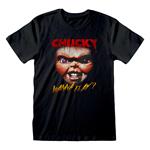 Child's Play: Chucky Face (T-Shirt Unisex Tg. S)