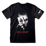 Dc Comics: The Dark Knight - Why So Serious (T-Shirt Unisex Tg. S)