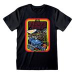 Stranger Things: Retro Border Black  (T-Shirt Unisex Tg. S)