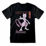 T-Shirt Unisex Tg. M. Pokemon: Mewtwo