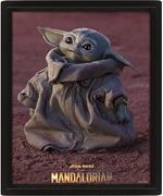 Star Wars: The Mandalorian Framed 3D Effect Poster Pack Grogu 26 X 20 Cm (3) Pyramid International