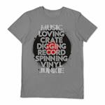 Pyramid: Music Loving Crate Digging: Grey (T-Shirt Unisex Tg. S)