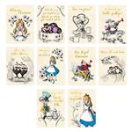 Alice In Wonderland: Postcard Set (Set Cartoline)