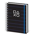 Playstation: Pyramid - (Pinstripe Dark) A5 Wiro Notebook