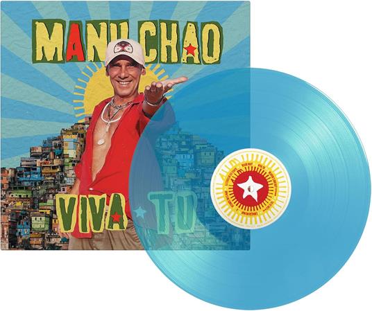 Viva Tu (LP LTD vinile clear blu, confezione gatefold) - Vinile LP di Manu Chao - 2