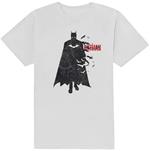 Dc Comics: The Batman Distressed Figure (T-Shirt Unisex Tg, L)