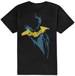 Dc Comics: The Batman Yellow Sketch (T-Shirt Unisex Tg, 2XL)