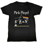 Pink Floyd: Dark Side Of The Moon Band & Pulse (T-Shirt Unisex Tg. L)