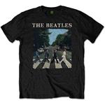 The: Abbey Road & Logo T-Shirt Unisex Tg. 4XL Beatles