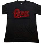 Diamante T-Shirt Unisex Tg. M David Bowie: Logo