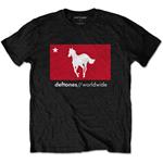 T-Shirt Unisex Tg. L Deftones: Star & Pony