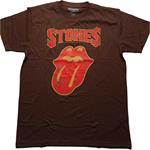 The: Gothic Text T-Shirt Unisex Tg. L Rolling Stones