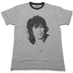 The: Keith Striped T-Shirt Unisex Tg. L Rolling Stones