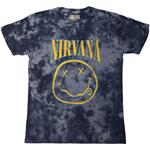 Nirvana: Smiley Blue Stroke - Blue (Wash Collection) (T-Shirt Unisex Tg. M)