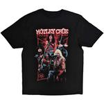 Motley Crue: Live Montage Red (T-Shirt Unisex Tg. L)