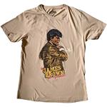 James Brown: Mr Dynamite - White (T-Shirt Unisex Tg. M)