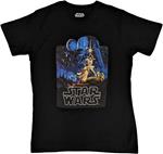 Star Wars - Star Wars Unisex T-Shirt: A New Hope Poster (Large)