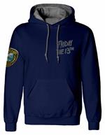 Felpa Con Cappuccio Unisex Tg. S Friday The 13Th: Crystal Lake Police