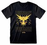 T-Shirt Unisex Tg. M Pokemon: Legendary Zapdos