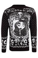 Maglione Unisex Tg. M Corpse Bride: Bride Skulls