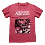 T-Shirt Unisex Tg. L Dungeons And Dragons: Dragon Slayer