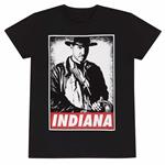 Indiana Jones: Indy - Black (T-Shirt Unisex Tg. 2XL)