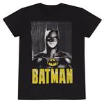 Dc Comics: The Flash Movie - Keaton Batman - Black (T-Shirt Unisex Tg. M)