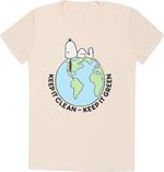 Snoopy: Keep It Green - Natural (T-Shirt Unisex Tg. 2XL)