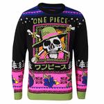 One Piece: Knitted Jumper Multi Colour (Knitwear Tg. Ex Large)