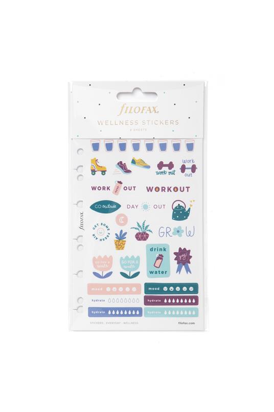 Stickers segnapagina Everyday Wellness Stickers - Filofax - Cartoleria e  scuola